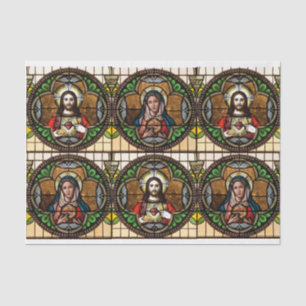 Sacred Heart/Immaculate Heart Tissue Paper
