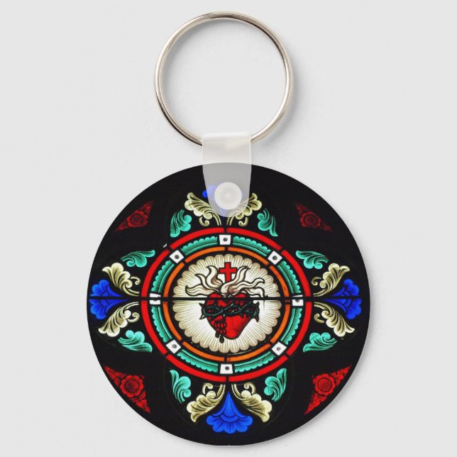 Sacred Heart Keychain (Front)