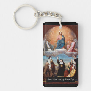 Sacred Heart Keychain