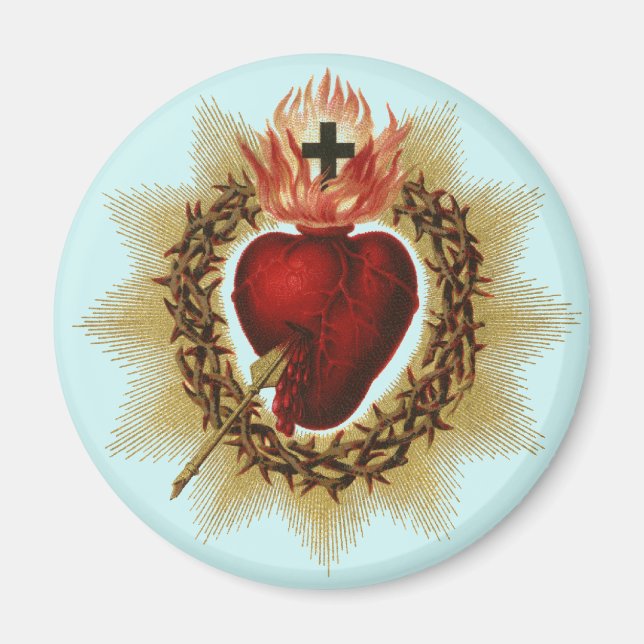 Sacred Heart Magnet (Front)