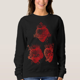 Sacred Heart of Jesus and Immaculate Heart of Mary Sweatshirt