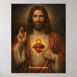Sacred Heart of Jesus Art Print