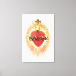 Sacred Heart of Jesus Canvas Print