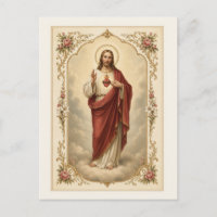 Sacred Heart of Jesus Catholic Vintage