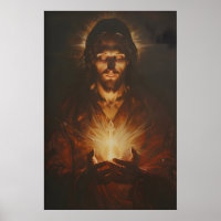 Sacred Heart Of Jesus Christ Art Painting