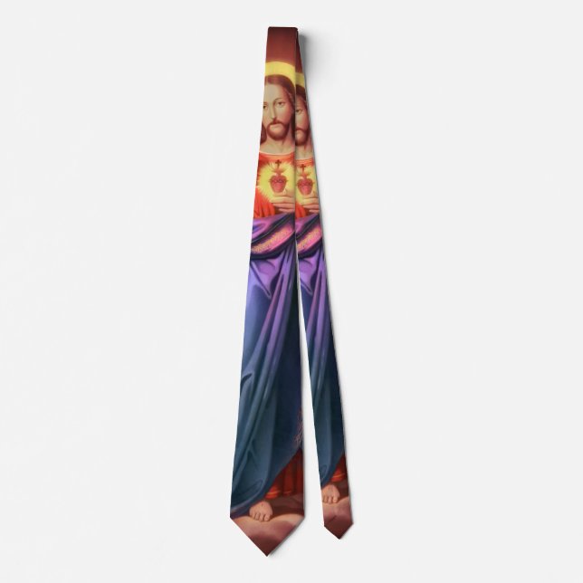 Sacred Heart of Jesus Christ Tie (Front)