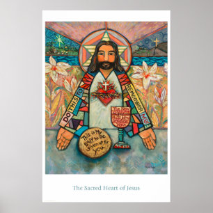 Sacred Heart of Jesus Classroom Poster
