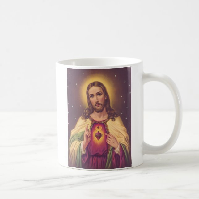 Sacred Heart of Jesus Coffee Mug (Right)