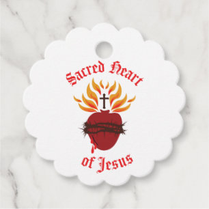 Sacred Heart of Jesus Favour Tags