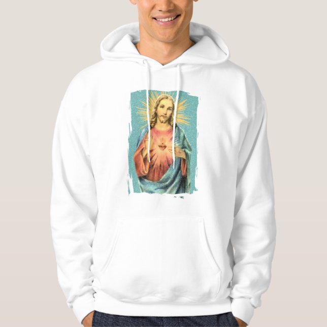Sacred Heart of Jesus Hoodie (Front)