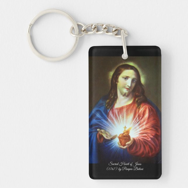 Sacred Heart of Jesus Keychain (Front)
