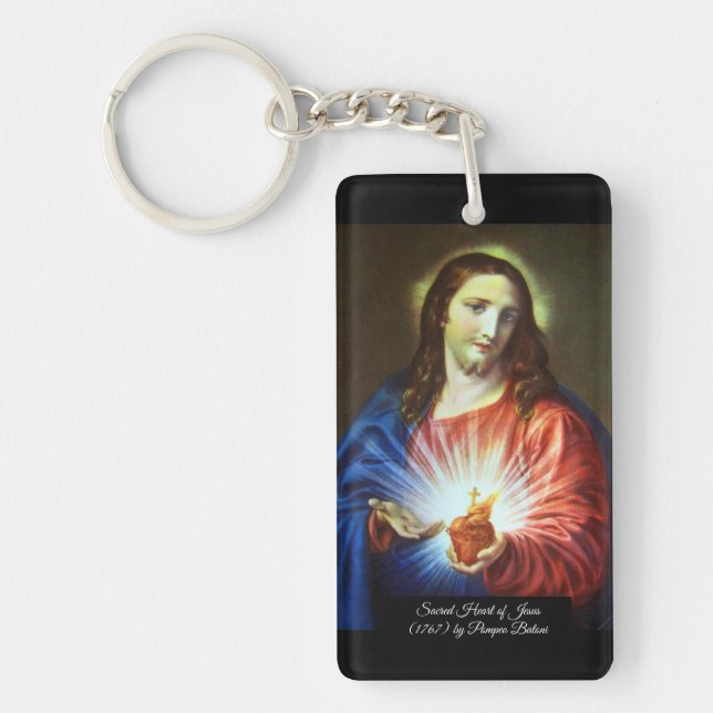 Sacred Heart of Jesus Keychain (Front)