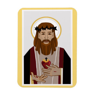 Sacred Heart of Jesus Magnet