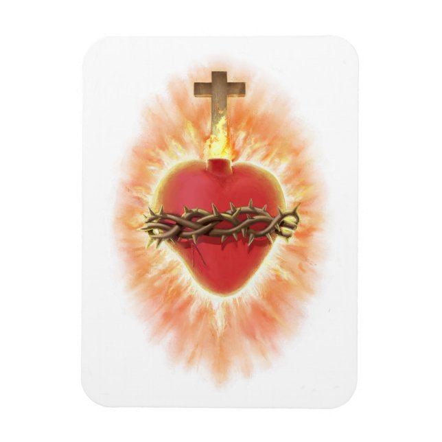 Sacred Heart of Jesus  Magnet (Vertical)