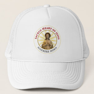 Sacred Heart of Jesus Miserere Nobis Trucker Hat