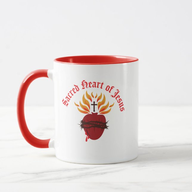 Sacred Heart of Jesus Mug (Left)