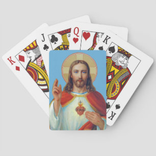 Sacred Heart of Jesus Playing Cards