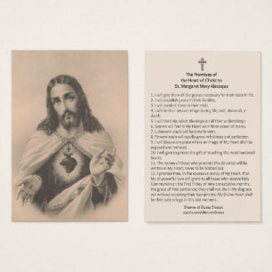 Sacred Heart of Jesus Promises St. Margaret Mary