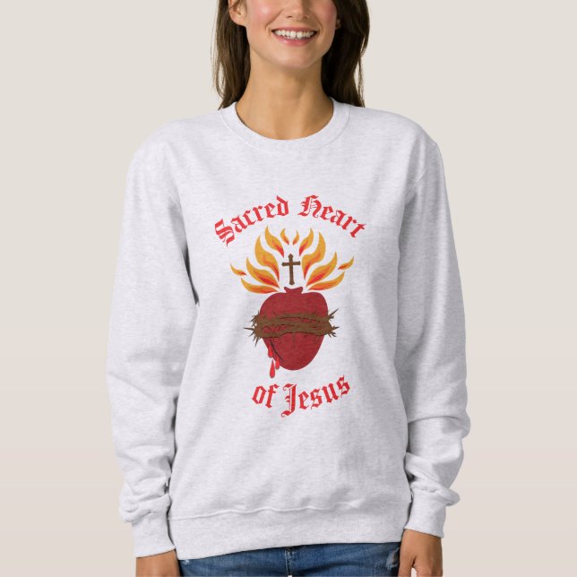 Sacred Heart of Jesus Sweatshirt (Front)