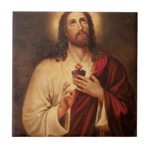 Sacred Heart Of Jesus Tile