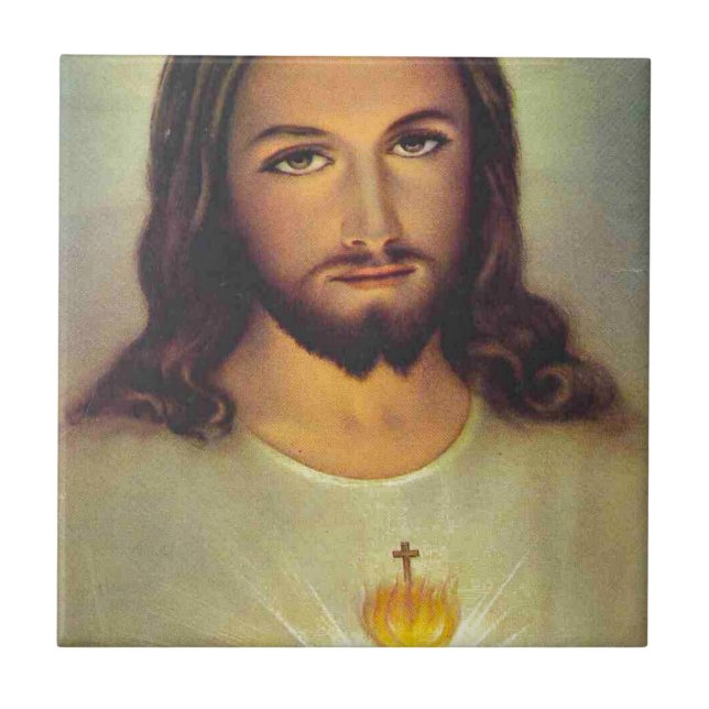 Sacred Heart of Jesus Tile (Front)