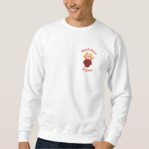 Sacred Heart of Jesus Version II Sweatshirt