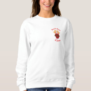 Sacred Heart of Jesus Version II Sweatshirt