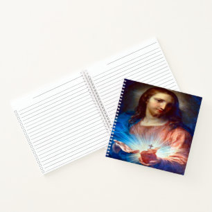 Sacred Heart of Jesus with Consecration Prayer Notebook