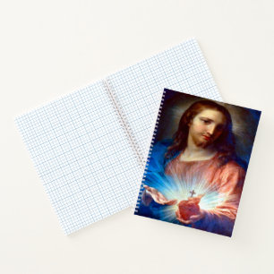 Sacred Heart of Jesus with Consecration Prayer Notebook
