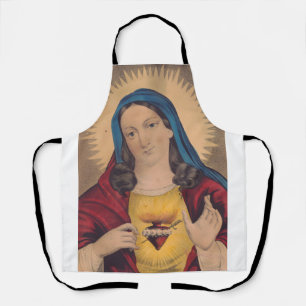Sacred Heart of Mary Apron