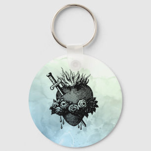 Sacred Heart Of Mary Keychain