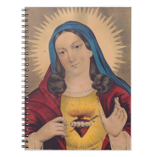 Sacred Heart of Mary Notebook (Front)