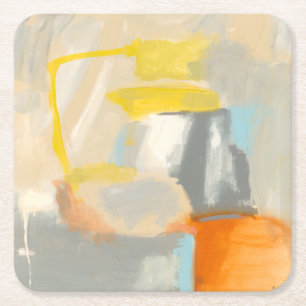 Sacred I Square Paper Coaster