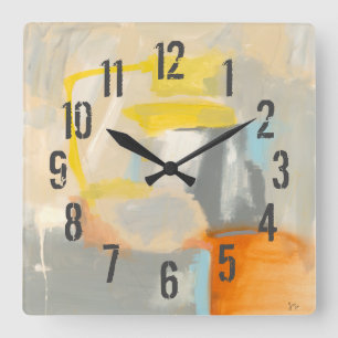 Sacred I Square Wall Clock