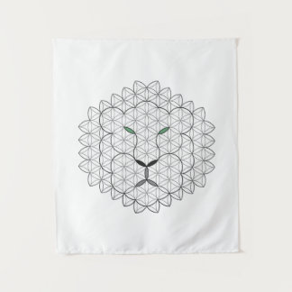 Sacred Lion, B051/BW. Tapestry