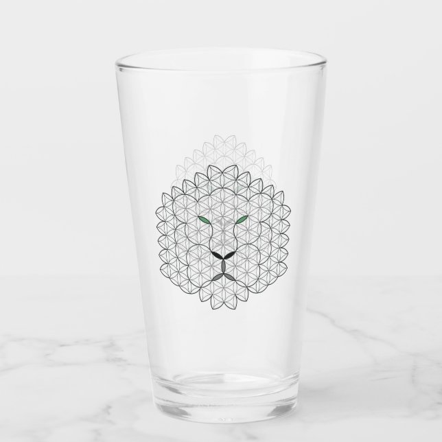 Sacred Lion, B06BW. Glass (Front)