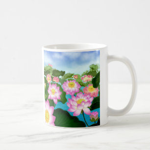 Sacred Lotus Plants Coffee Mug