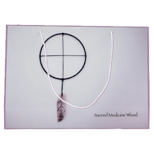 Sacred Medicine Wheel Large Gift Bag