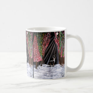 Sacred Messenger of Nara Painting by Alfred Fox Coffee Mug