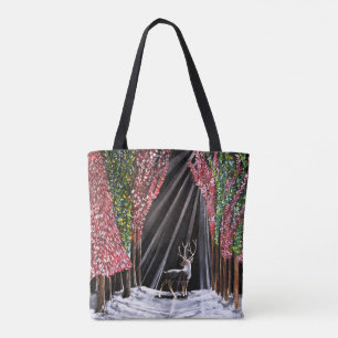 Sacred Messenger of Nara Painting by Alfred Fox Tote Bag