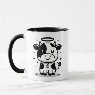  Sacred Moo-Ment Holy Cow Mug – Floating Cow 