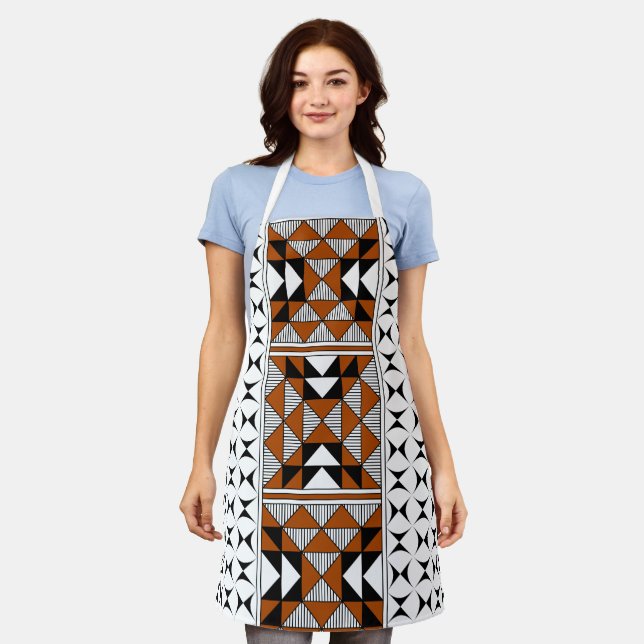 Sacred Mountains in Rust Apron (Worn)