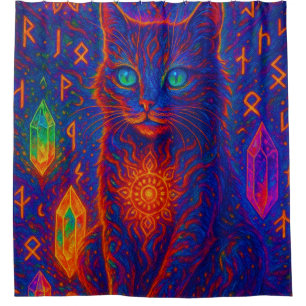 Sacred Neon Cat