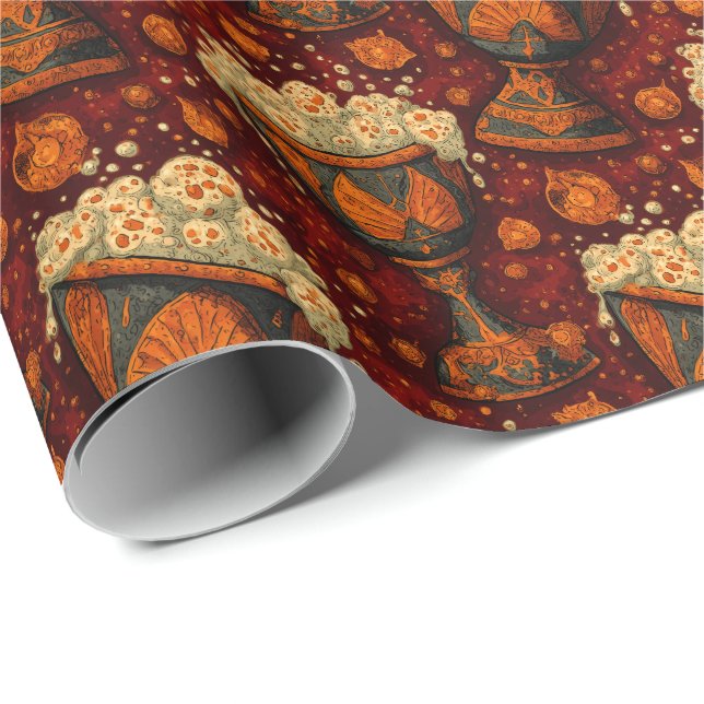  Sacred Overflowing Chalice D&D Divine Fantasy Wrapping Paper (Roll Corner)