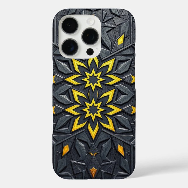 Sacred Persian Girih Pattern | Elegant Geometric  Case-Mate iPhone Case (Back)