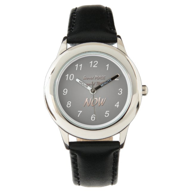 Sacred place, sacred time, NOW - watch (Front)