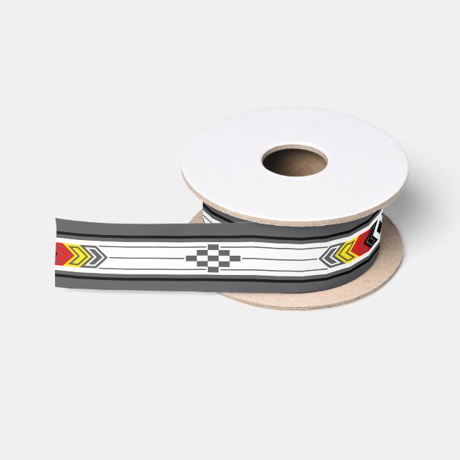 Sacred Places (Black) Satin Ribbon (Spool)