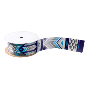 Sacred Places Blue Satin Ribbon