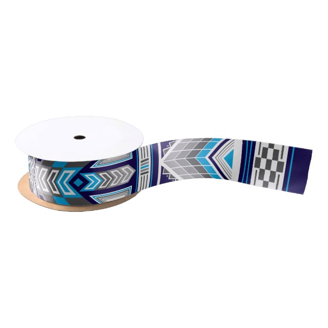 Sacred Places Blue Satin Ribbon (Spool)