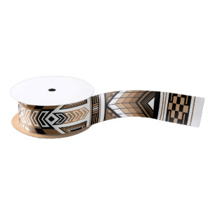 Sacred Places Brown Satin Ribbon